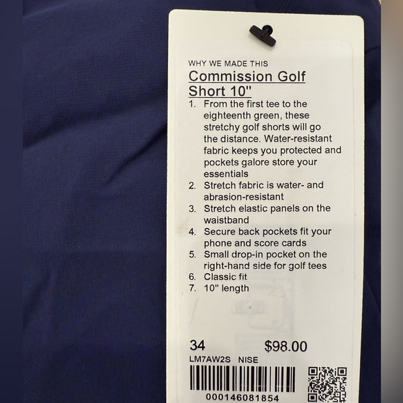 Lululemon Commission Golf Short 10” - Picture 3 of 7